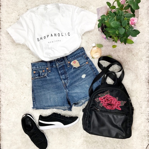 Levi’s Wedgie High Rise Denim Shorts Sz25 - Picture 2 of 7